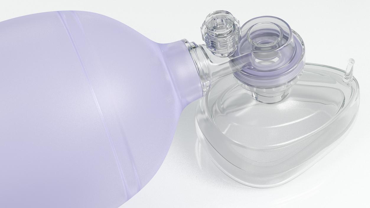 3D model Adult Manual Resuscitator