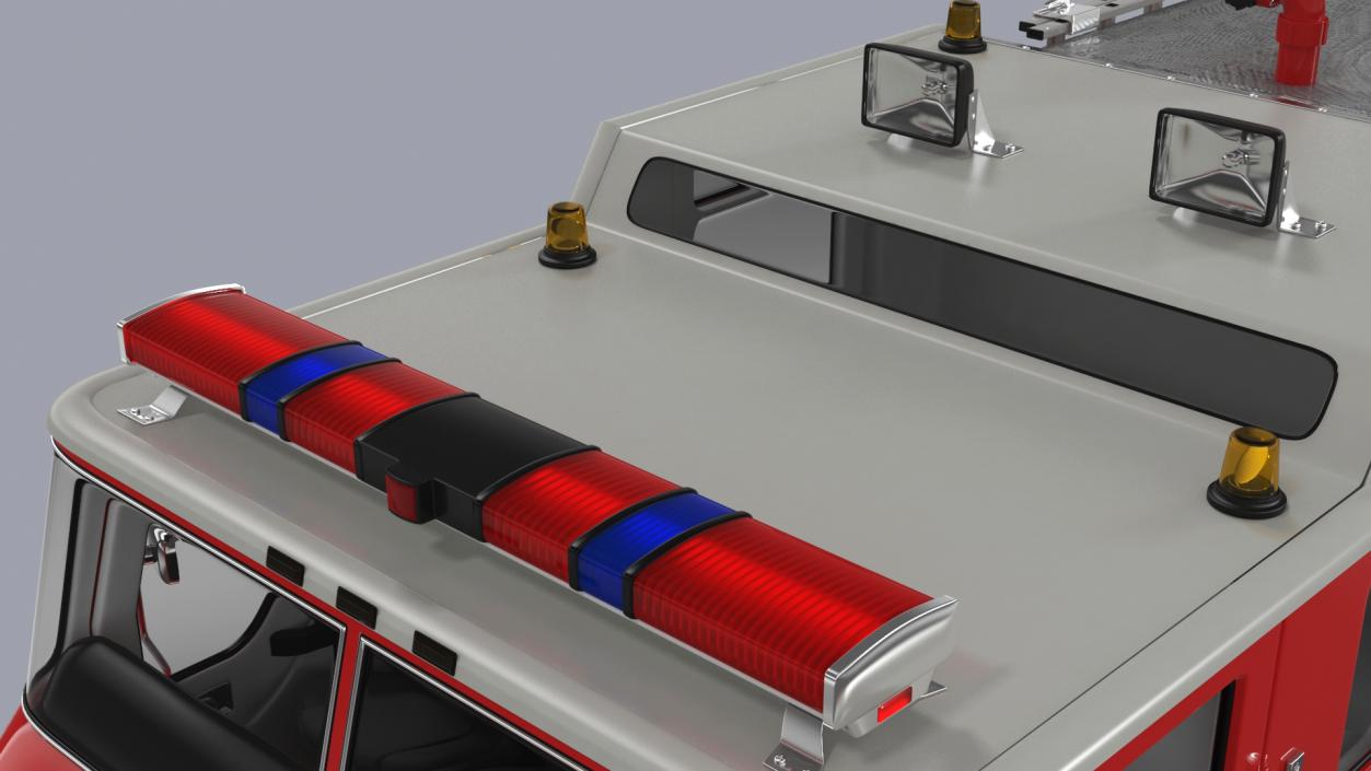 Pumper Fire Truck 3D