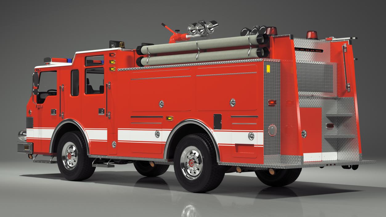 Pumper Fire Truck 3D