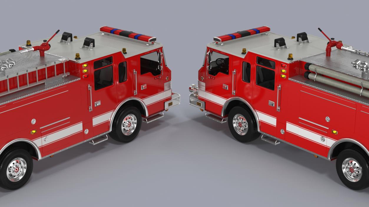 Pumper Fire Truck 3D