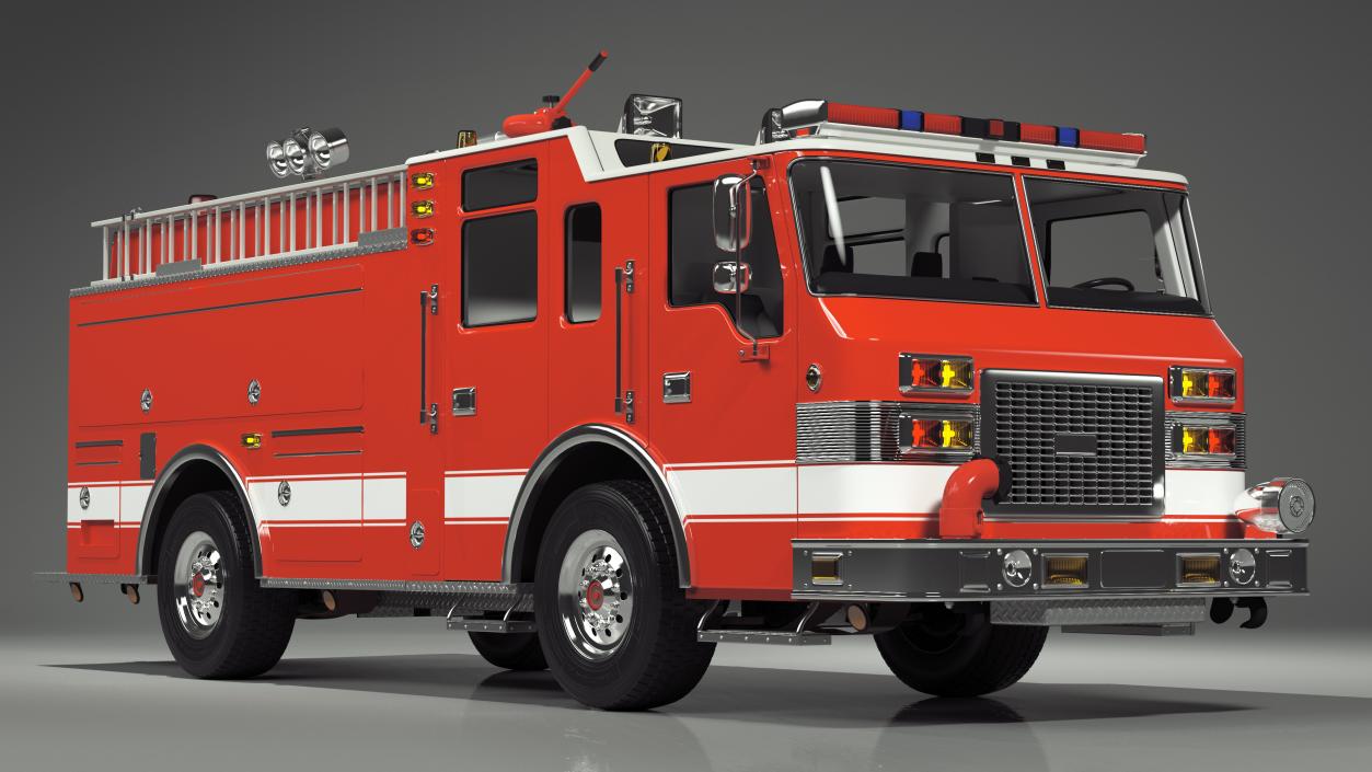 Pumper Fire Truck 3D