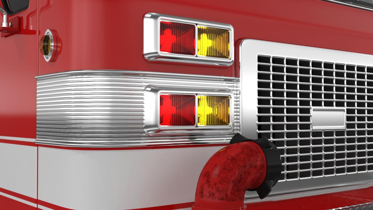 Pumper Fire Truck 3D