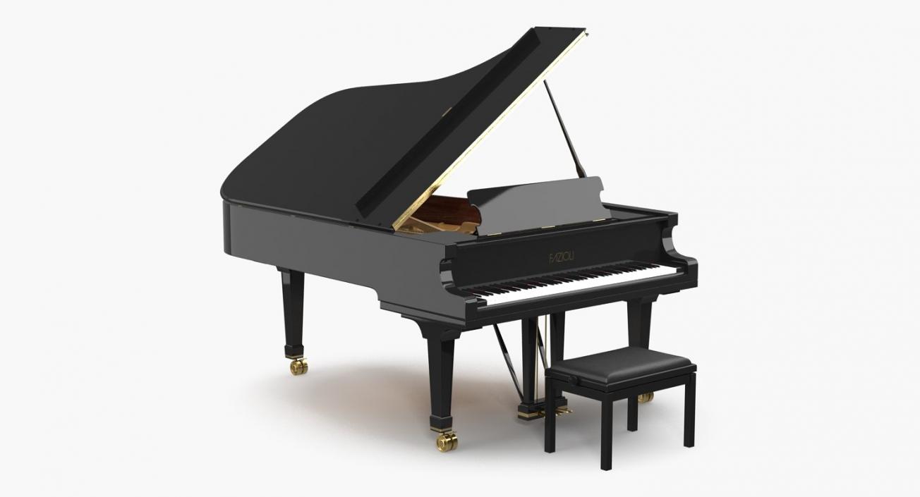 3D Musical Instruments Collection 10 model