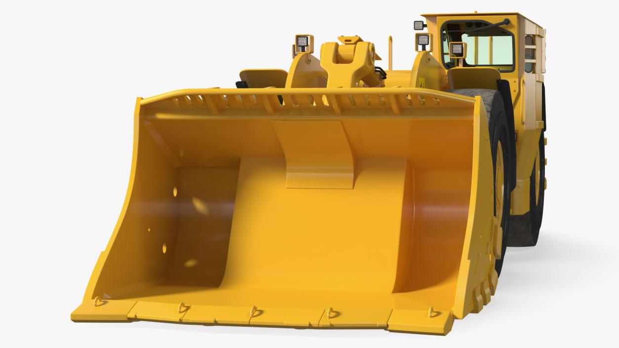 3D Mining Loader Cat R1600H Rigged