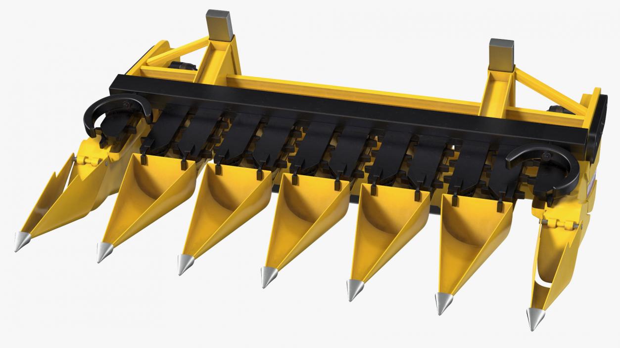 Rigid Corn Header New Holland 980CR 6 Rows 3D