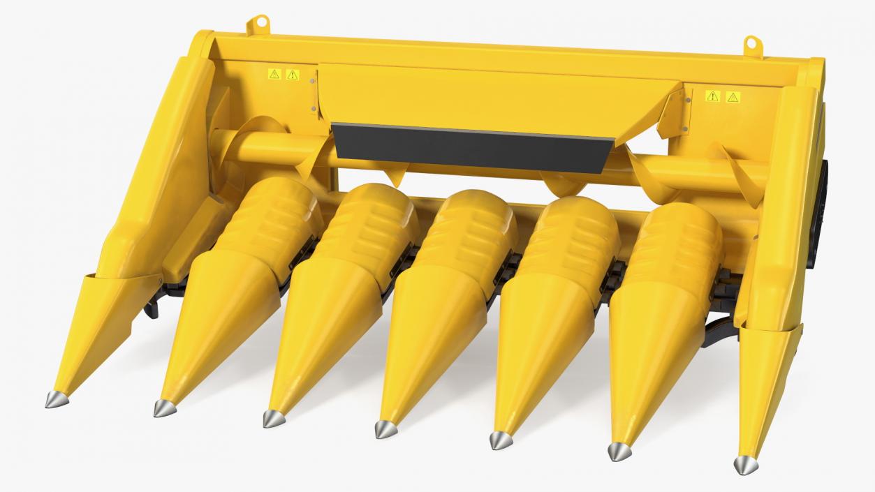 Rigid Corn Header New Holland 980CR 6 Rows 3D