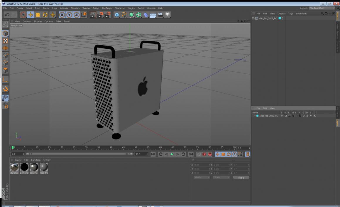 3D model Mac Pro 2019 PC