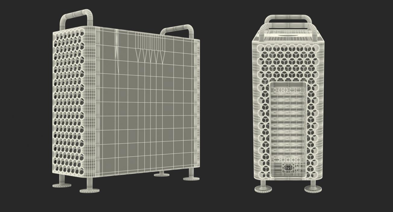 3D model Mac Pro 2019 PC