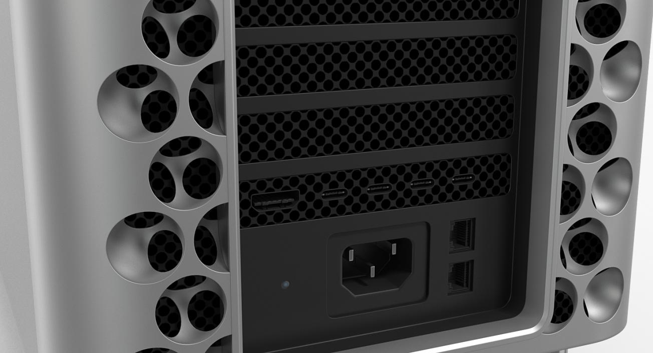 3D model Mac Pro 2019 PC