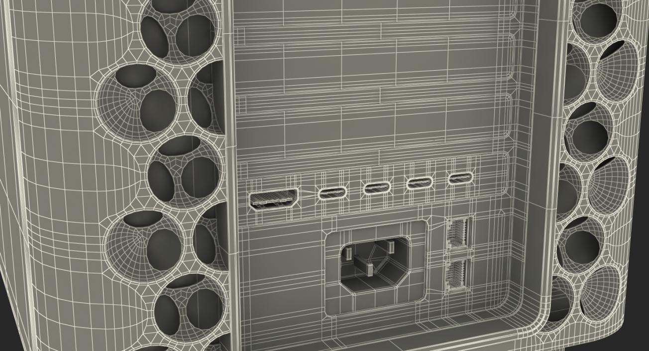 3D model Mac Pro 2019 PC