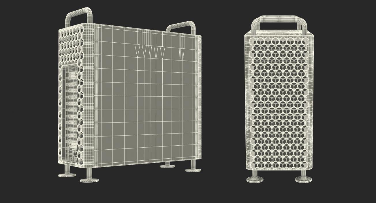 3D model Mac Pro 2019 PC