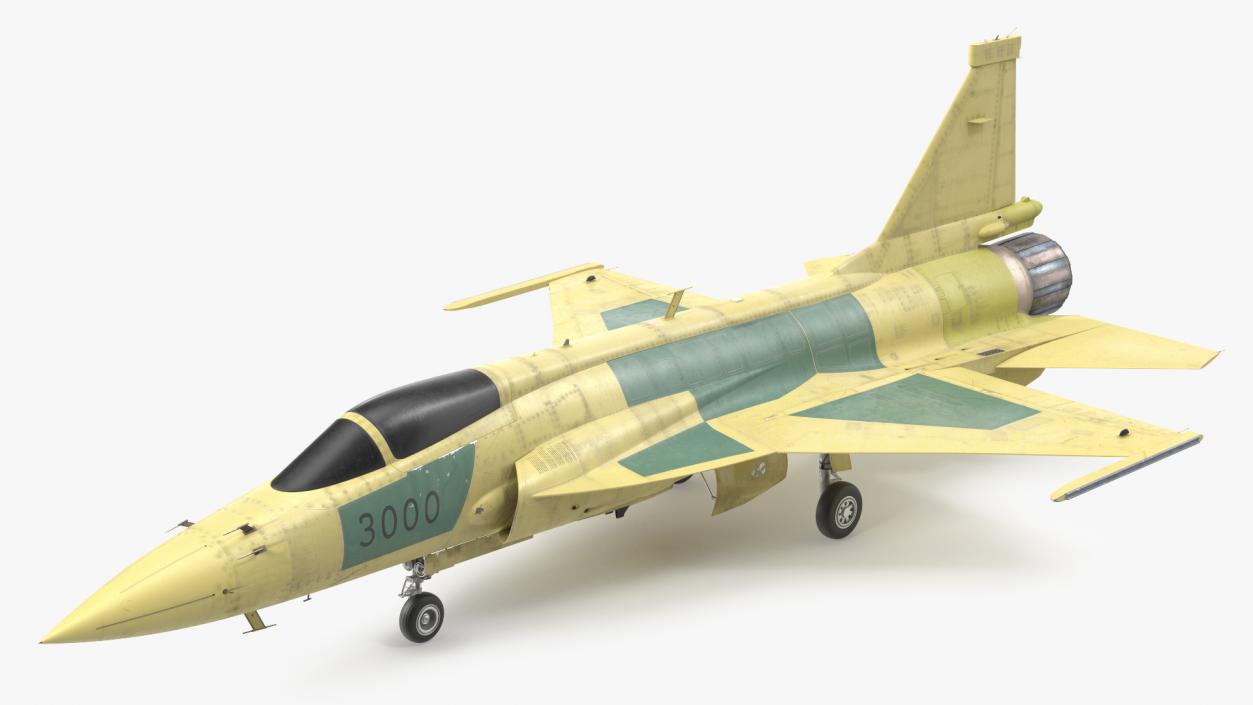 3D model Chengdu FC-1 Xiaolong Exterior Only