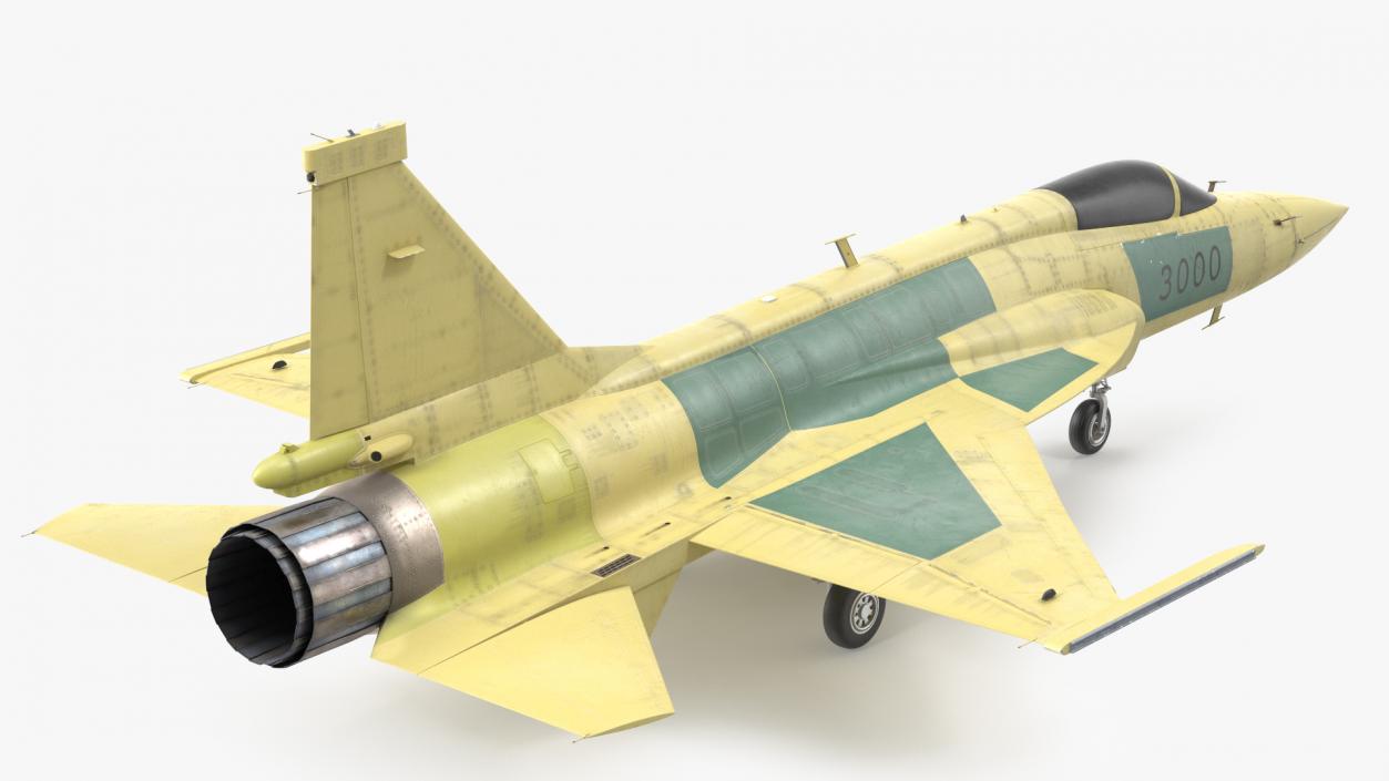 3D model Chengdu FC-1 Xiaolong Exterior Only