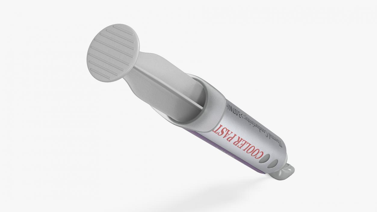 3D Thermal Paste Syringe 2 model