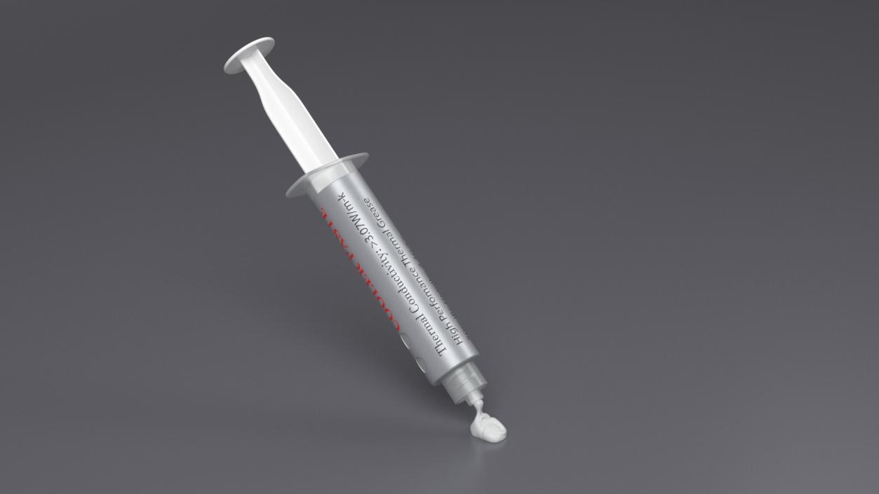 3D Thermal Paste Syringe 2 model