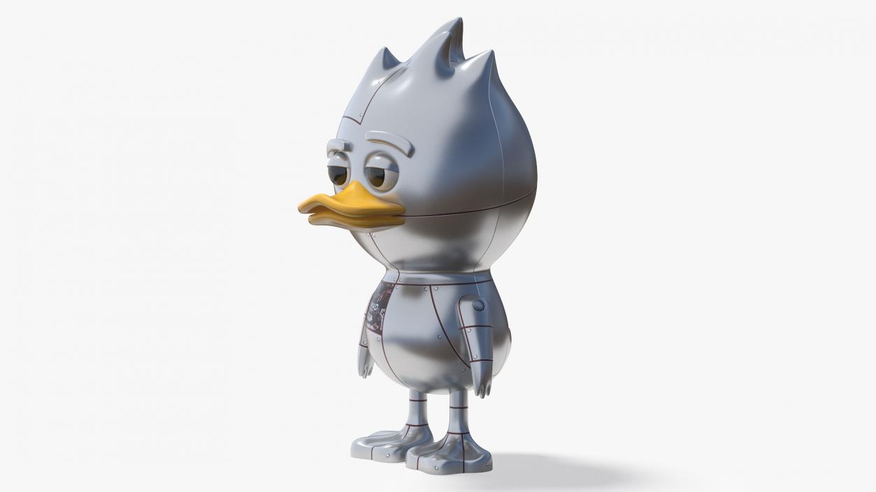 TUD Toy Chrome 3D model