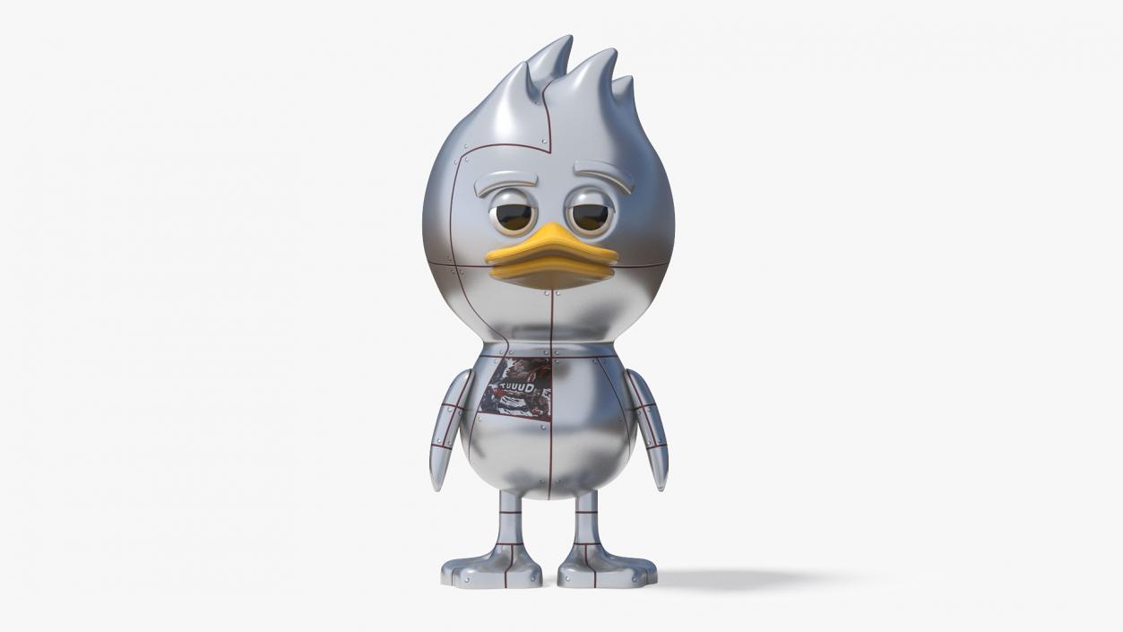 TUD Toy Chrome 3D model