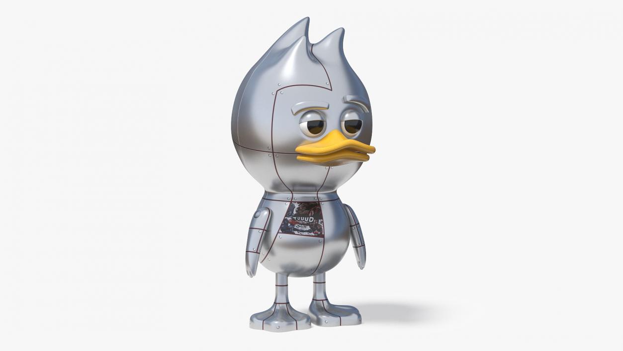 TUD Toy Chrome 3D model