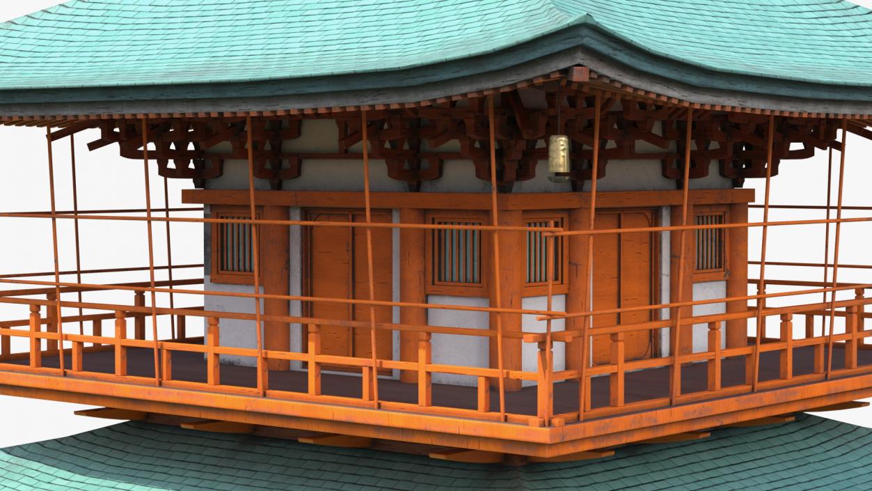 Traditional Japanese Temple 3D