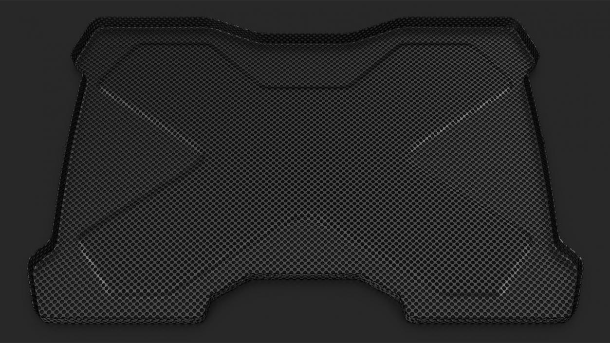 Gaming Laptop Cooling Pad On State 3D model