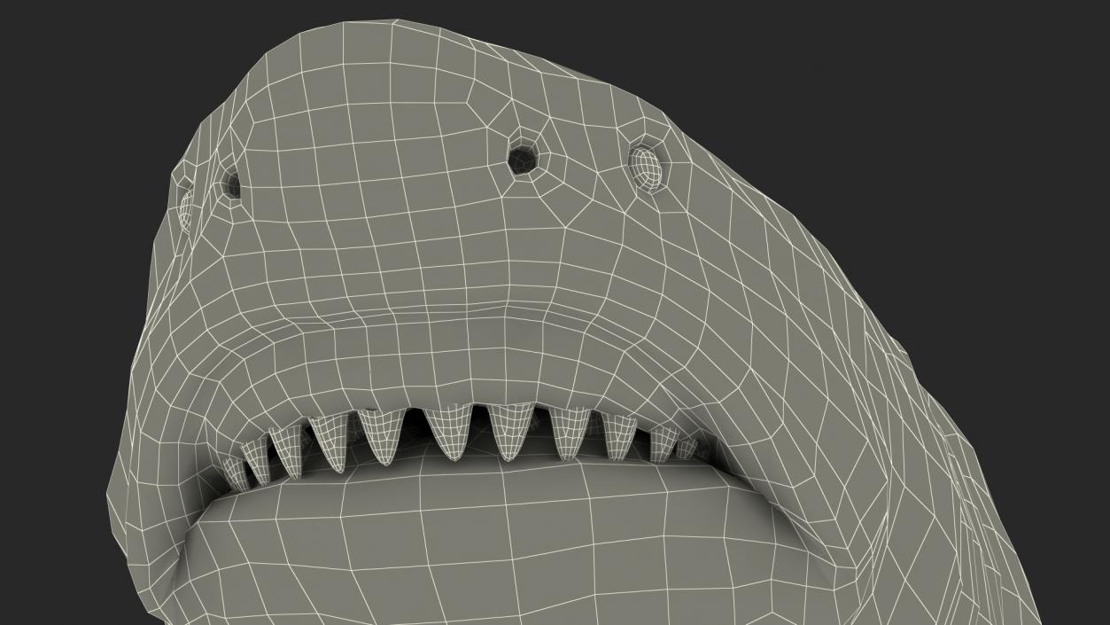 3D Megalodon Rigged