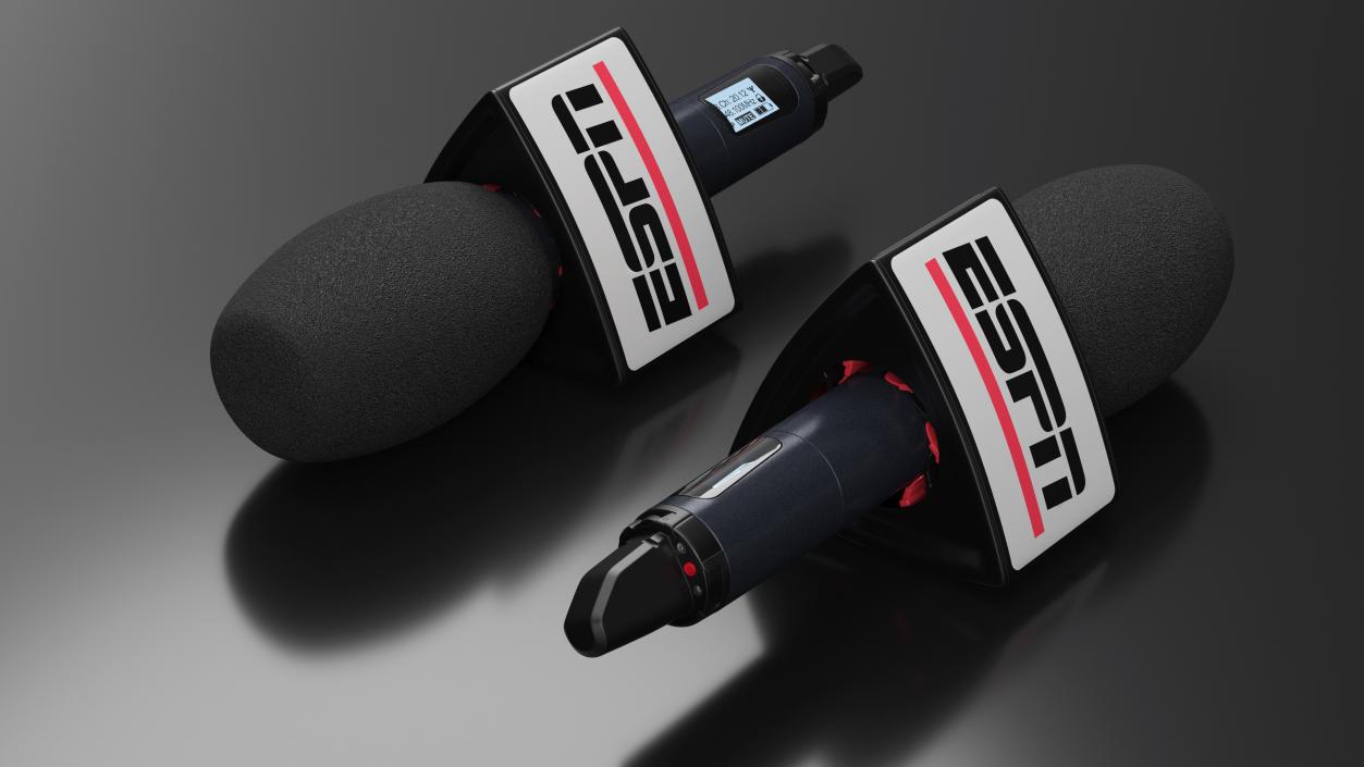 3D model Reporter Wireless Microphones Collection