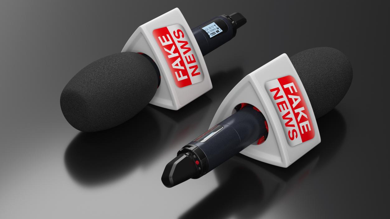 3D model Reporter Wireless Microphones Collection