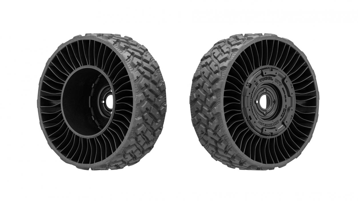 3D Airless Tire for UTVs Michelin X Tweel model