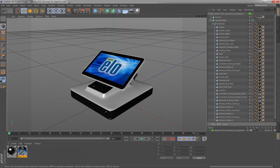 Mobile POS Terminal Elo PayPoint 3D