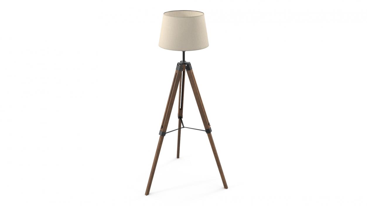 Tripod Floor Lamp 3D