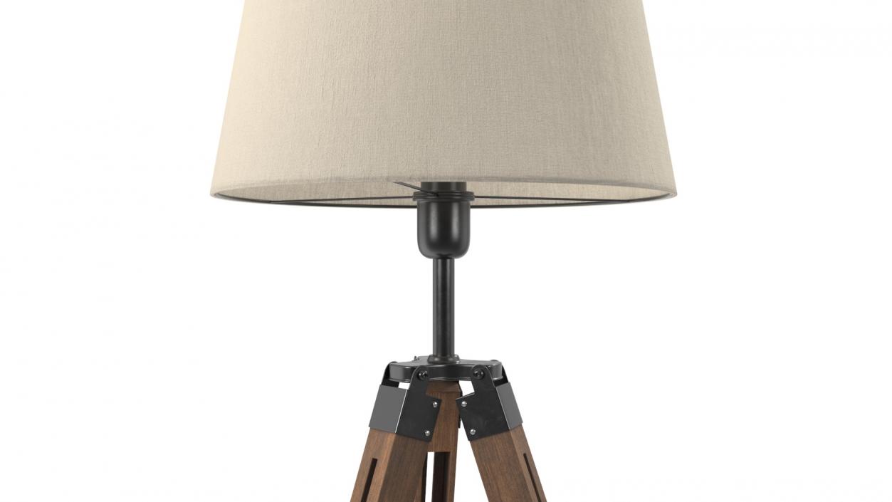 Tripod Floor Lamp 3D