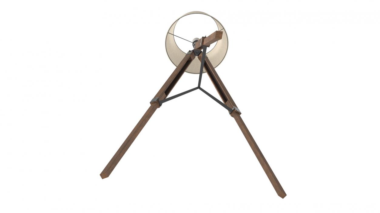 Tripod Floor Lamp 3D