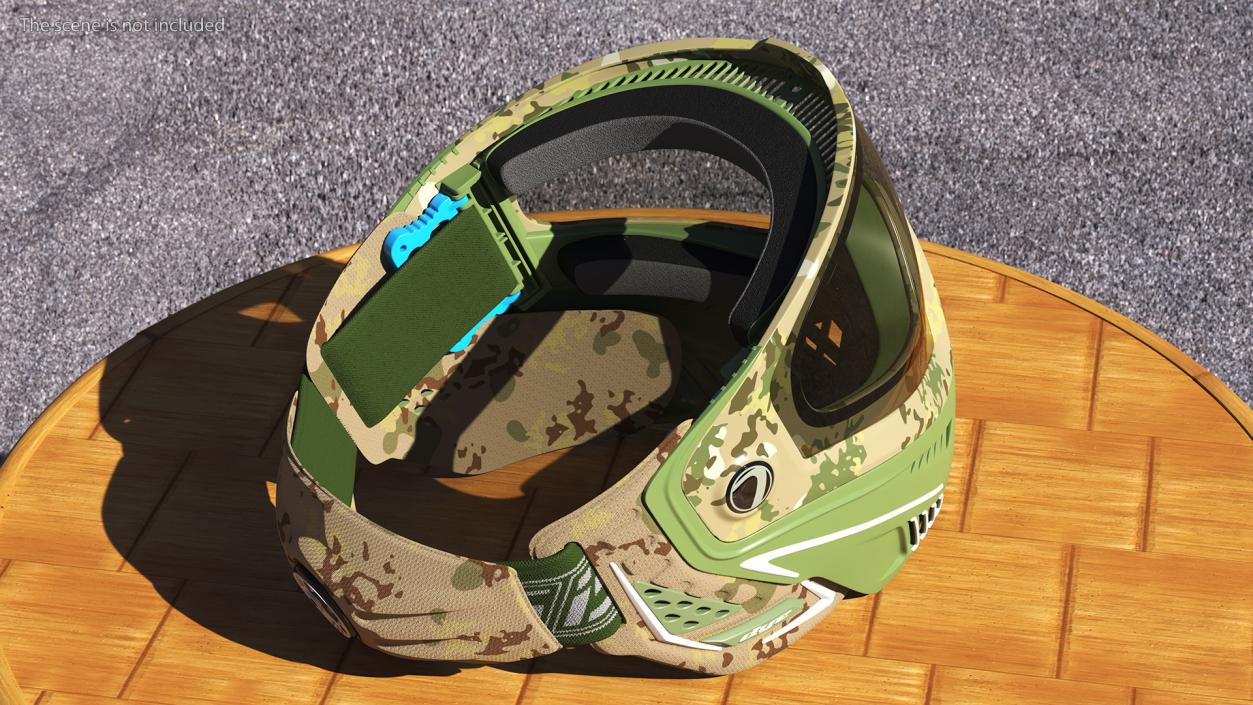 3D Dye i5 Pro Airsoft Full Face Mask Camo model