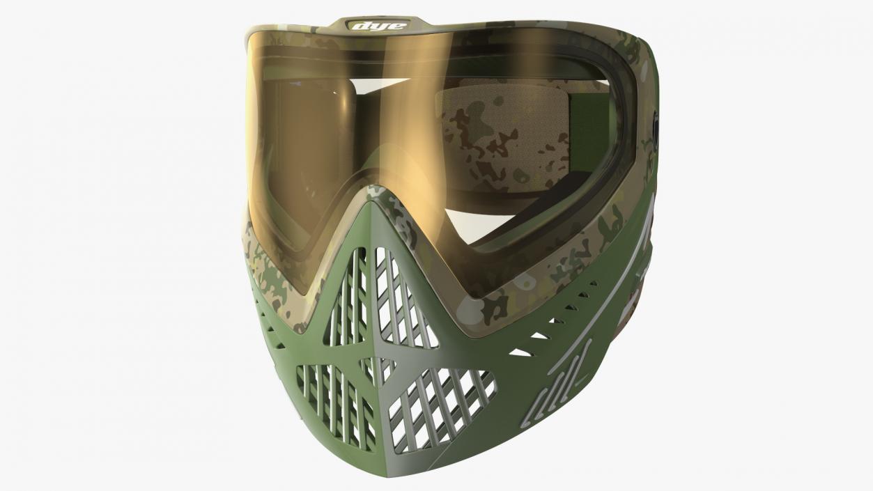 3D Dye i5 Pro Airsoft Full Face Mask Camo model