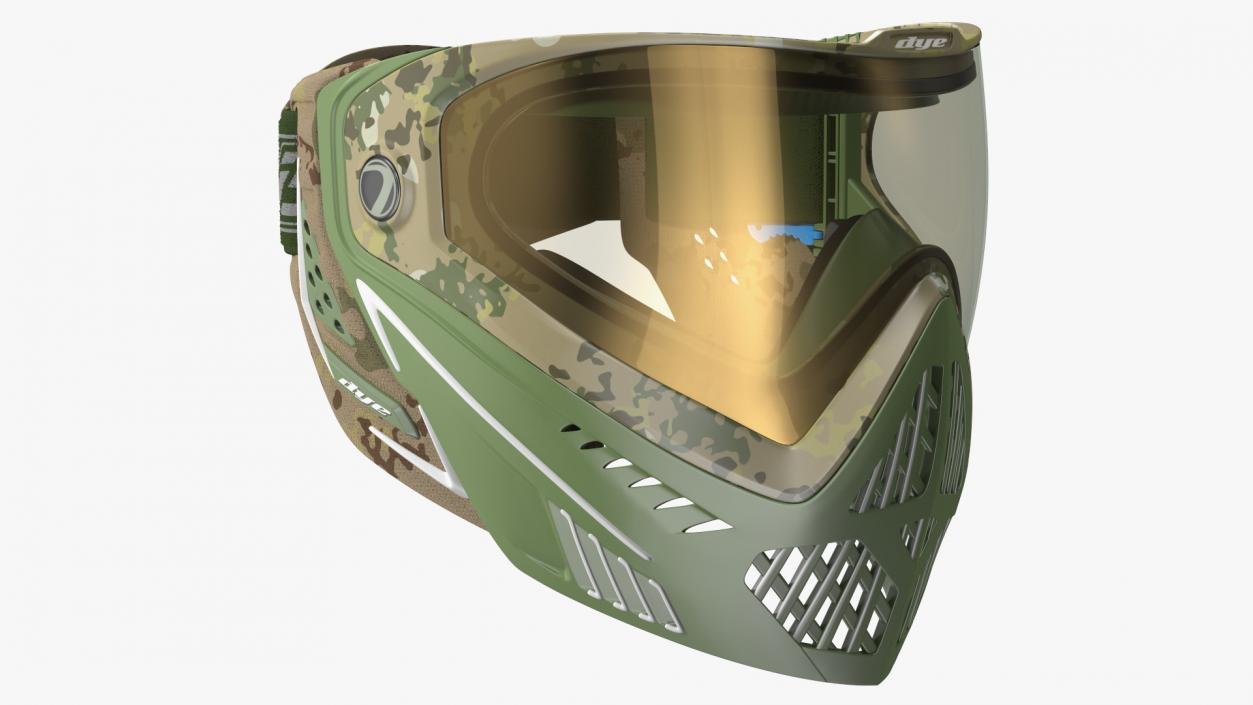 3D Dye i5 Pro Airsoft Full Face Mask Camo model