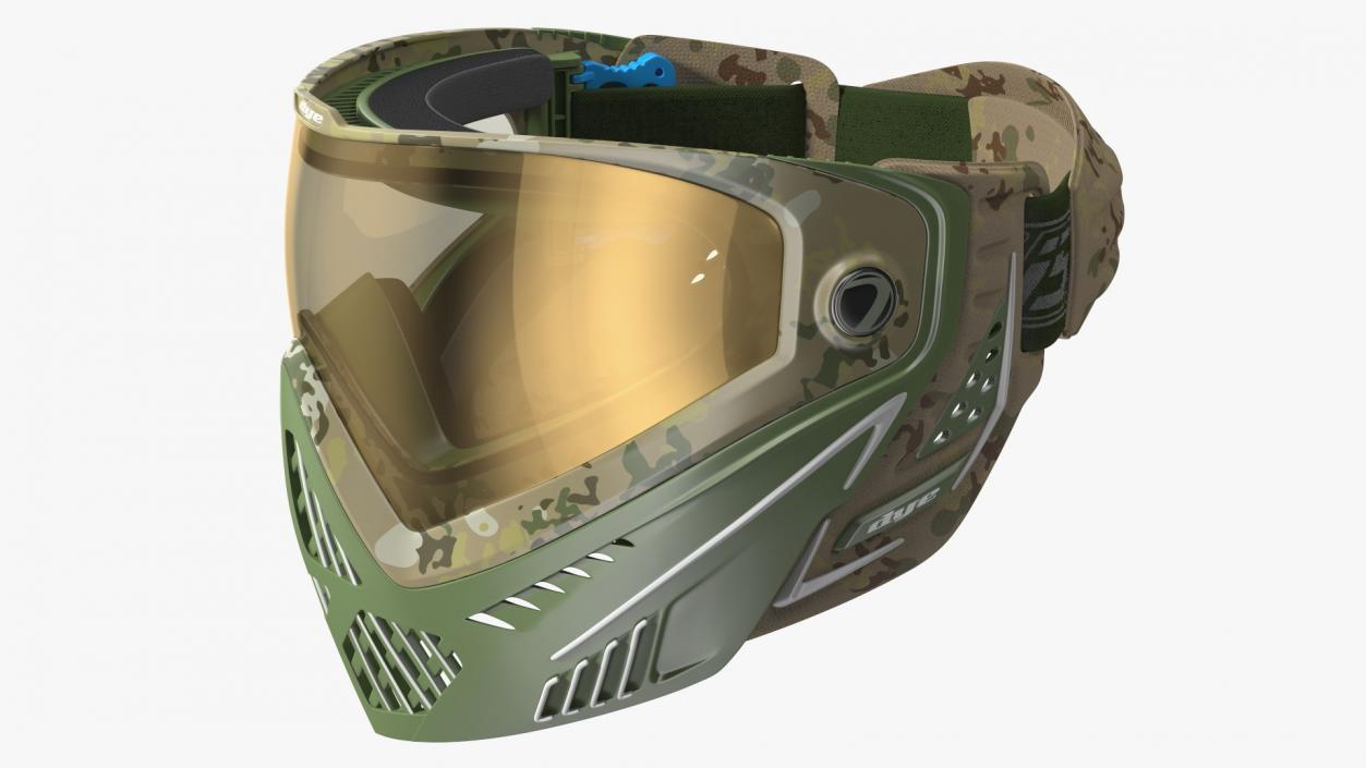 3D Dye i5 Pro Airsoft Full Face Mask Camo model