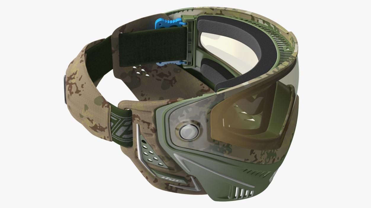 3D Dye i5 Pro Airsoft Full Face Mask Camo model