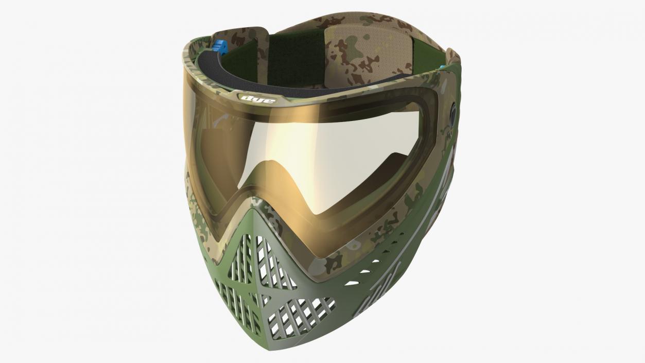 3D Dye i5 Pro Airsoft Full Face Mask Camo model