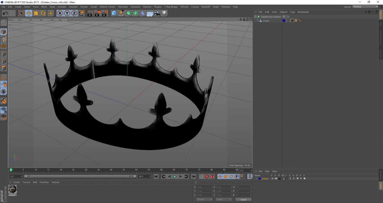 Golden Crown 3D