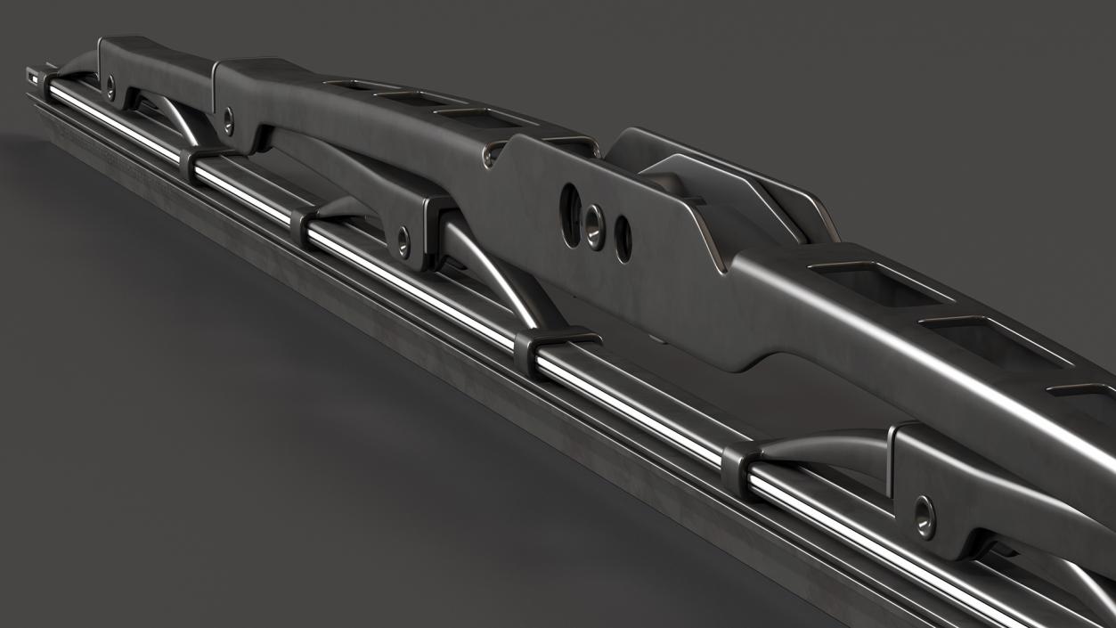 Conventional Windscreen Wiper 3D model