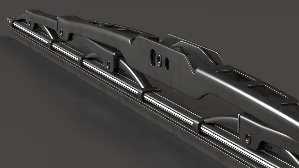 Conventional Windscreen Wiper 3D model