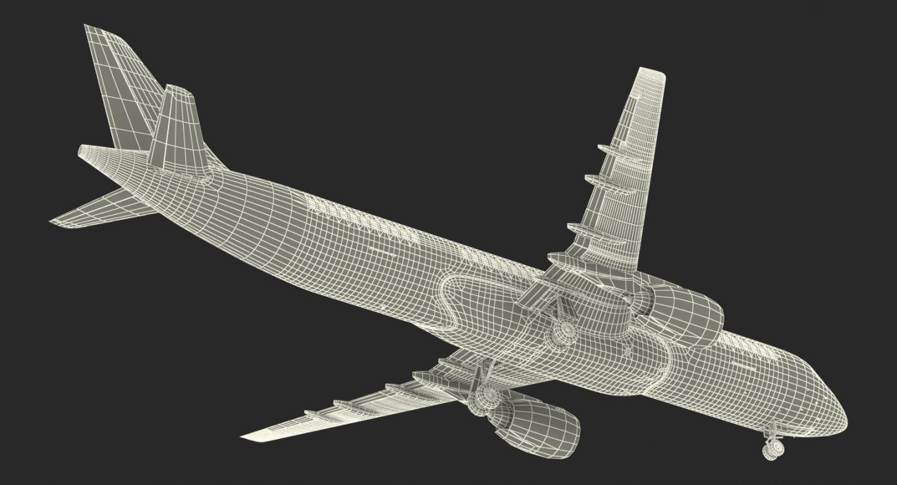 Irkut MC 21 300 Aeroflot 3D model