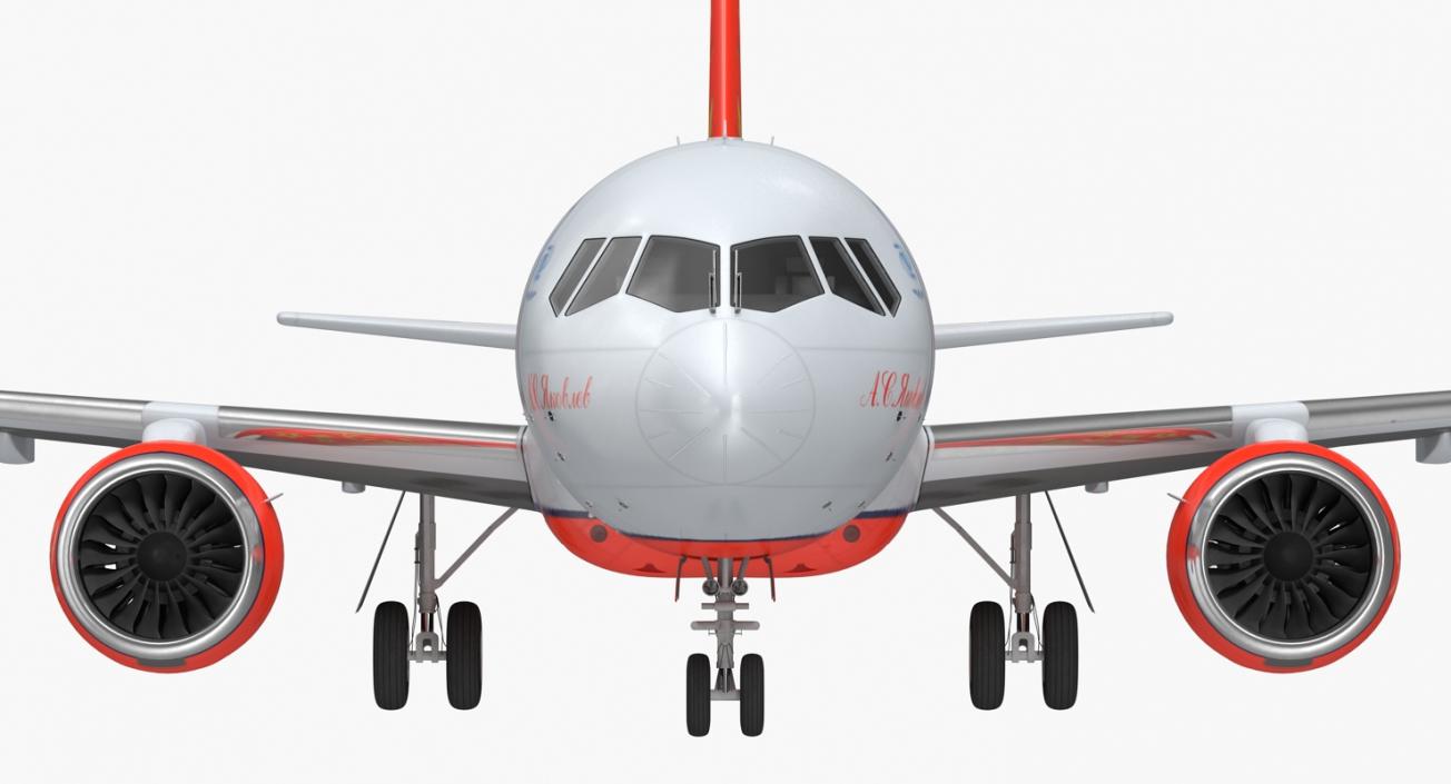 Irkut MC 21 300 Aeroflot 3D model