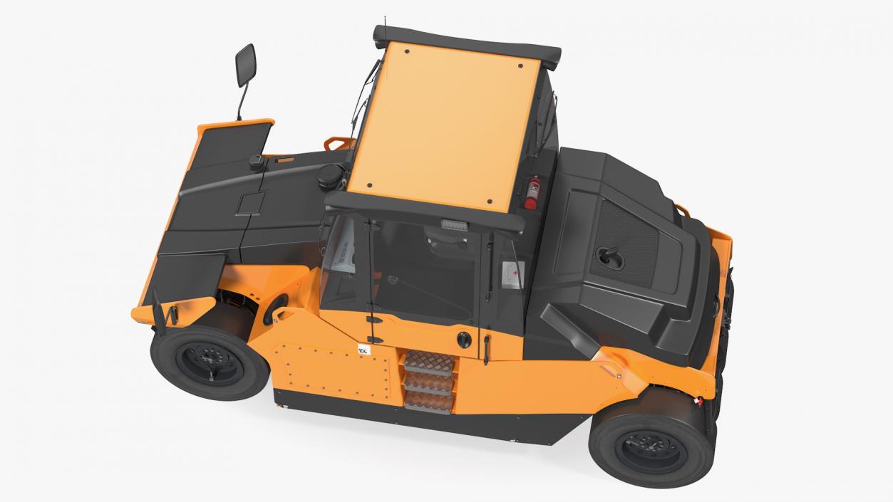 3D Rigged Road Compactors Collection model