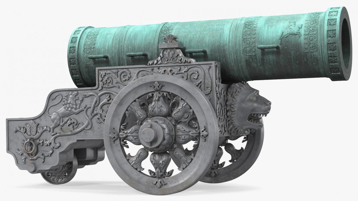 3D Artillery Cannons Collection model