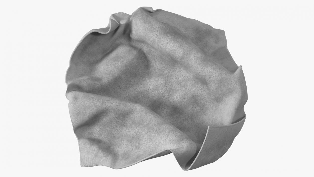 3D Old Napkins Grey