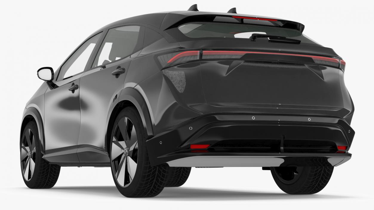 3D model Modern Electric SUV Black