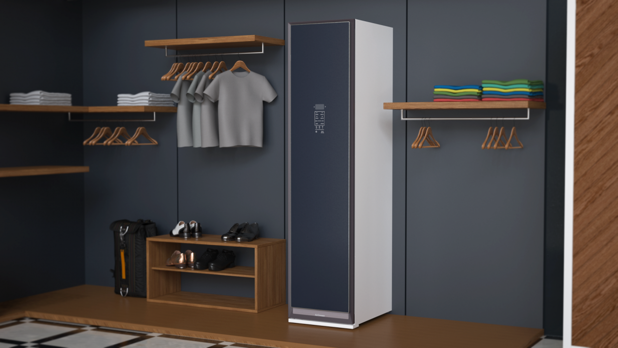 Air Dresser Cabinet Steamer for Clothes 3D model