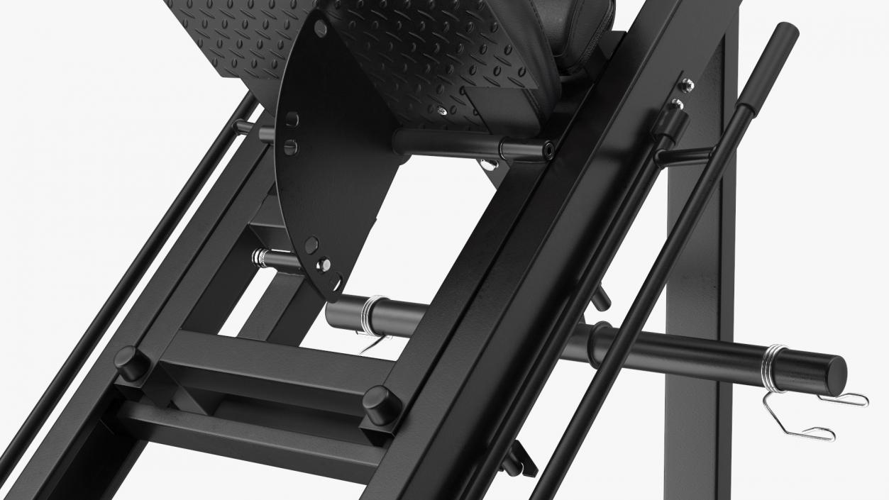 Leg Press and Hack Squat Machine 3D