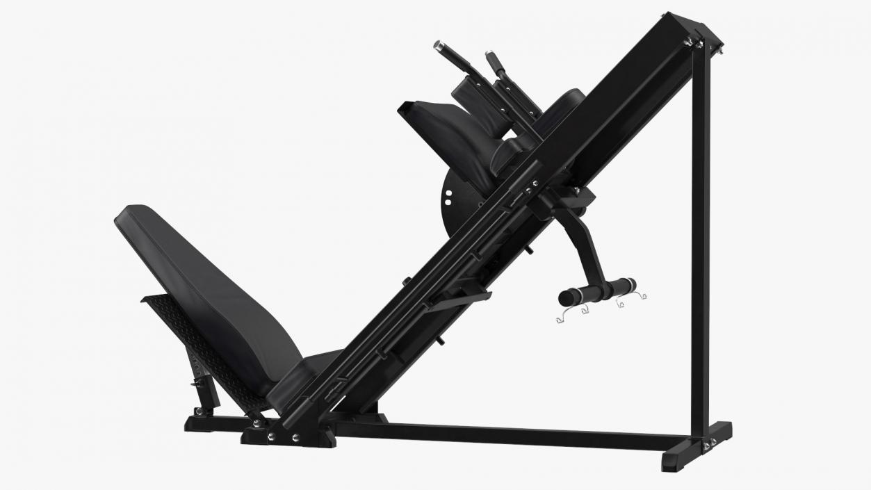 Leg Press and Hack Squat Machine 3D